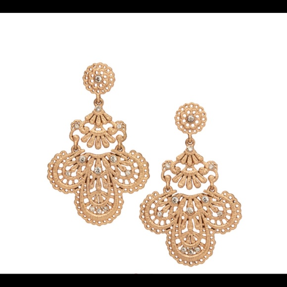 Chloe Isabel Jewelry Queens Lace Statement Earrings Poshmark